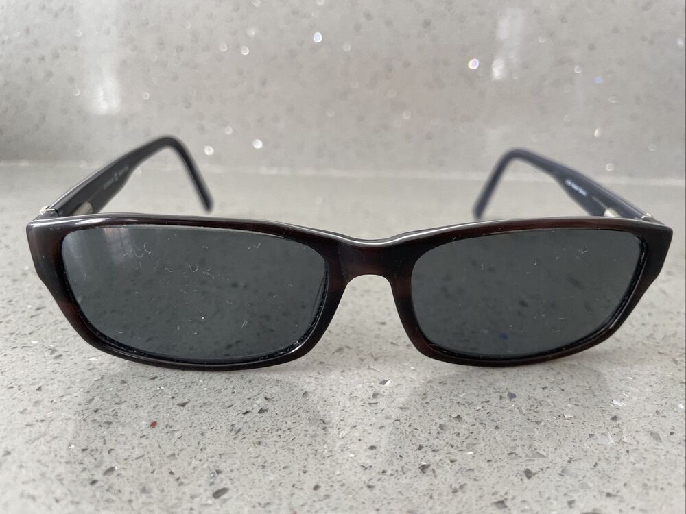 Le Grand Elan 3709 Brown Smoke Square Eyeglasses Frames ONLY 58-17-150 Elan